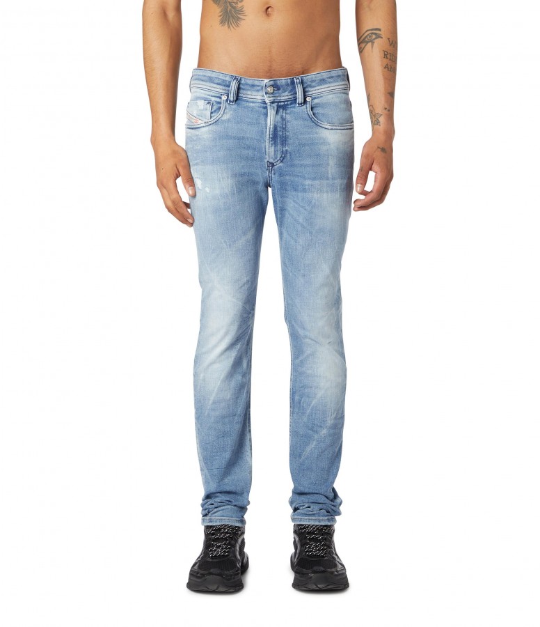 Afbeelding van SLEENKER 09P02 -  Heren Denim Strak Model - DIESEL
